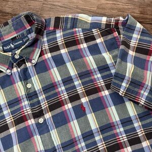 Ralph Lauren Men's Multicolor Plaid Shirt
